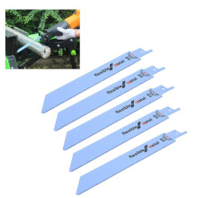 5-teiliges Set aus Metall-Säbelsägeblättern (150 mm) für Holzbearbeitungs-Elektrowerkzeuge