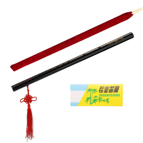 Bamboo Flute Woodwind Musical Instrument Beginner Learner Student Practice Training Traditional Handmade 2