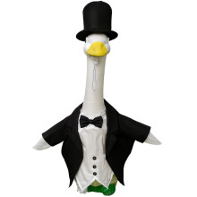 Colorful Celebratory Waterfowl Costume Permanent Polyester-A