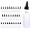 30Stk 60Ml Transparente Pigmentspenderflasche Leere Behälter 6