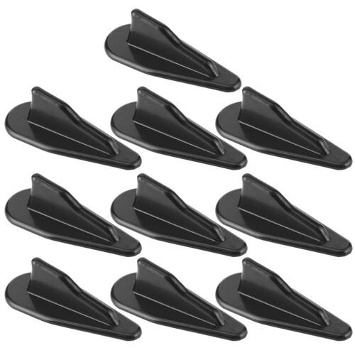 Biltak Hajfena Spoiler Kit 10st Svart Universal Vortex Generator Ving 1