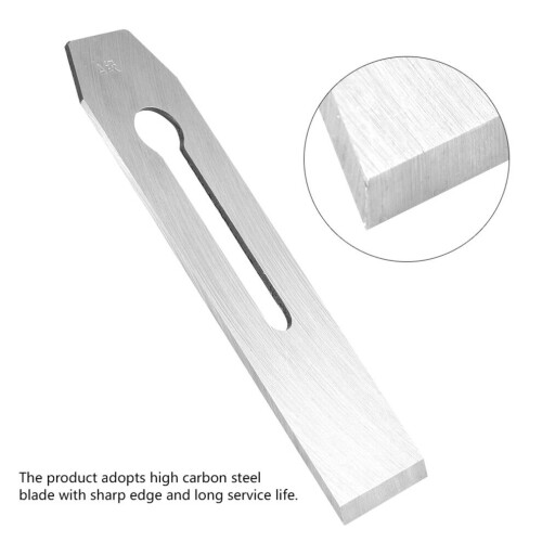 Hoja de cepilladora manual HSS para carpintería (51 mm) 2