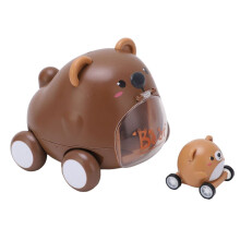 Schattige speelgoedauto voor kinderen, lichtgewicht, stootbestendig, 105x100x90mm