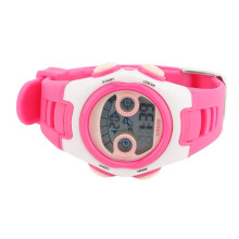 Reloj deportivo para niños con alarma de 12/24 h, retroiluminación LED y resistencia al agua de 50 m.