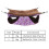 Purple Rabbit Double Layer Interlayer Warm Hammock Hanging Bed House Sleeping Bag for Squirrel Small 4