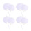 48 Stuks Diy Schilderen Fan Blanke Handventilator Tekenspeelgoed 2