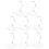 16Stk Kunststoff Action Figuren Transparent Robust Stabil 1