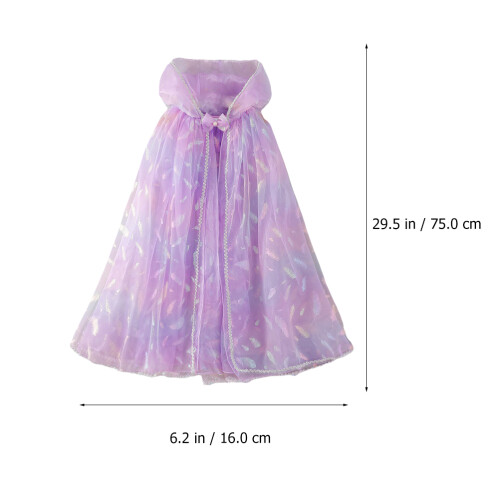 1 Stuk Kindercape Creatieve Kerst Mummenspel Feestcape 1