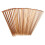 Beginnersset van 36 rechte bamboe breinaalden (24 cm) 3
