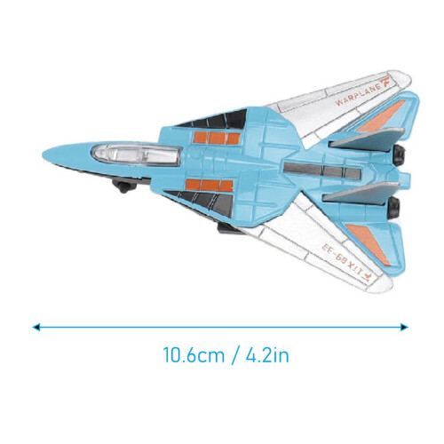 Lifelike Alloy Fighter Model Jet with Interactive Pull Back Design 1