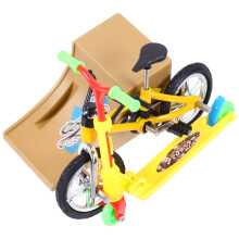 1 Set Mini Vingertoys Vingerfiets Stepsnelweg Thuisdecoratie