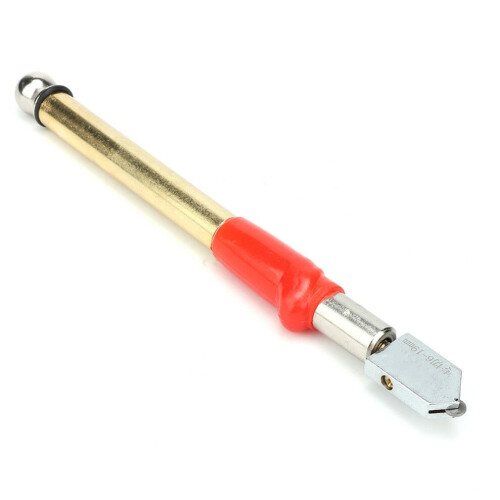 1Pc Metal Handle Roller Glass Push Knife Tile Cutter Mirror Cutting Tool(random color) 2