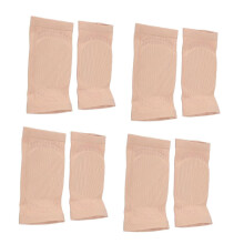 Achillessehnen-Fersenprotektoren, Silikon-Nylon, stoßdämpfend, 4 Paar