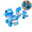 Niños Ajustables De 25-32 (Azul) 8