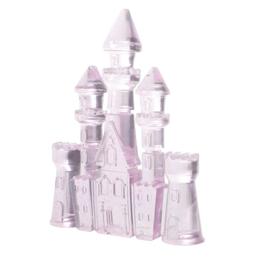 3 Piezas Castillo Princesa Plástico Para Niñas 1