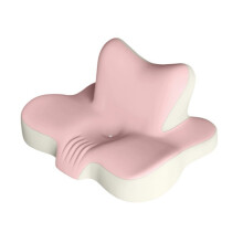 L'oreiller de couchage portable réduit la tension du cou- Rose
