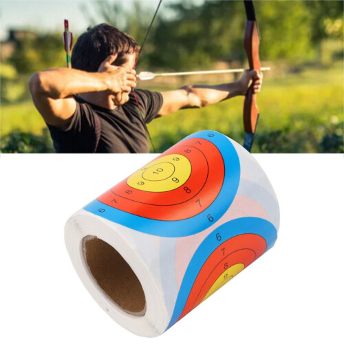 200pcs/Roll Self Adhesive Full Color Shooting Targets for Training and Practice