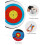 200pcs/Roll Self Adhesive Full Color Shooting Targets for Training and Practice 3
