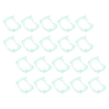 25Pcs Glowing Vampire Teeth Halloween Cosplay Luminous Fake Teeth