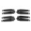 4 hélices pliables en ABS pour drone Spark, fixation rapide, couleur argent, référence 4730F 3