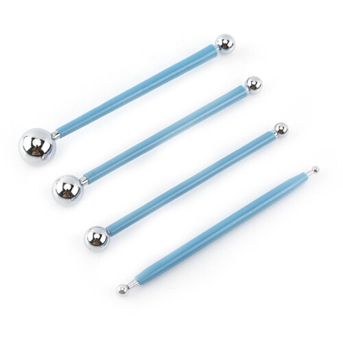 Stainless Steel Ball Shape Modeling Tool Set Clay 2