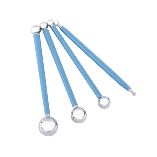 Stainless Steel Ball Shape Modeling Tool Set Clay 1