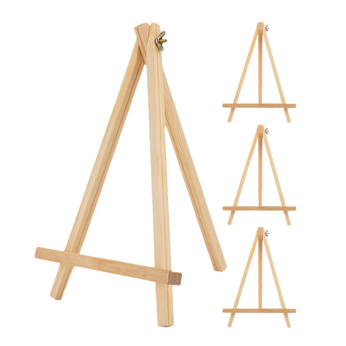 4 Pièces Mini Chevalet En Pour Peinture Enfant 1
