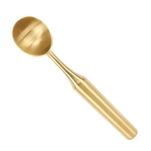 IJsschep van roestvrij staal met een lange steel van 8,7 cm, geschikt voor het uitlepelen van meloenen,