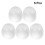 5 Pcs Mini Transparent Face For Dolls Dustproof Craft 10