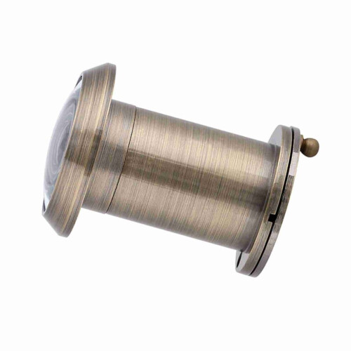 Optischer Türspion aus Glas mit 220-Grad-Weitwinkel (Bronze)