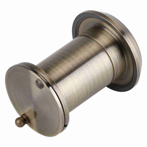 Optischer Türspion aus Glas mit 220-Grad-Weitwinkel (Bronze) 2