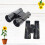 2Pcs Prismáticos Infantiles Ajustables Radian 6X Para 8