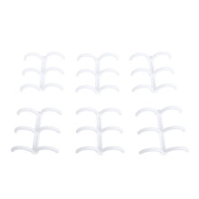 50 anneaux blancs de 16 mm pour reliure à peigne à 3 anneaux pour rapports A4
