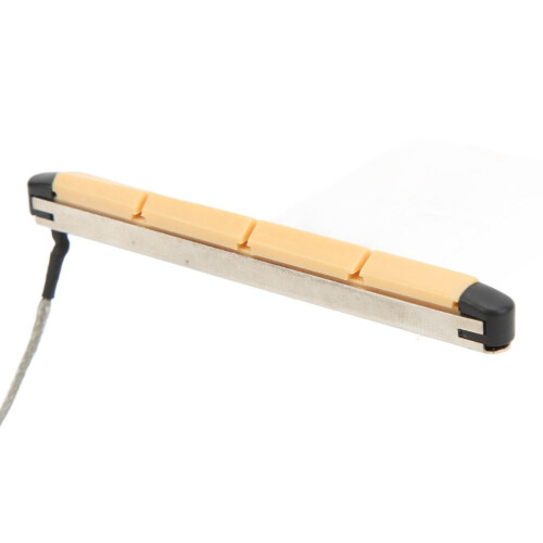 Micro piézoélectrique sous-sillet pour basse acoustique 4 cordes 80 mm 2
