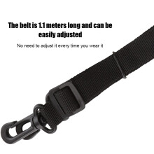 Handsfree MSC 20C Walkie Talkie Tas voor Professionals - 1,1 m Riem