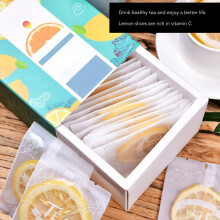 Tranches de citron lyophilisées - 20 unités - Thé au citron et pâtisserie