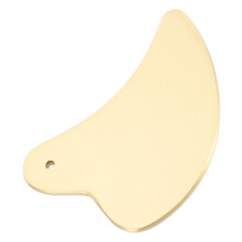 Copper Gua Sha Facial Tool for Skin Lifting, Portable Massage Plate