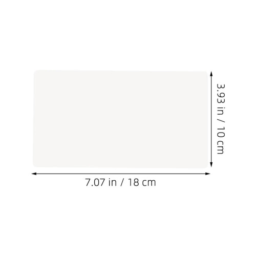 5 Pezzi PVC Trasparente Stencil 3D Per Creativo 1