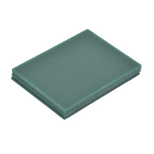 Set van 5 stuks 2 mm groene graveerwas voor het modelleren en graveren van sieraden.