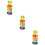 3 Sets Kids Assembling Stacking Toys Cartoon Animal Track 9