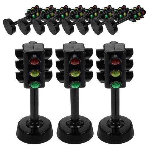 36 Pièces Jouet Feu De Piétonne Lampe
