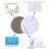 13Pcs Super Soft Reusable Nursing Pads, 12cm, Leakproof 4
