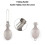 Wireless Bluetooth Earbuds Noise Cancelling 20 Hour Battery White 2