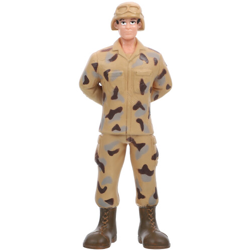 Sand Box De Acción Soldado Min Decoración