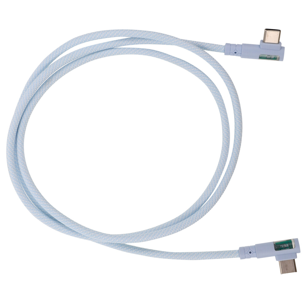 Double Elbow Type C Cable Dual Fast Charging Cord For Phones Tablets 3553590633327