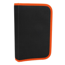 Multifunktionale Gitarrenwerkzeugtasche, leuchtend orange, kompaktes Reparatur- und Aufbewahrungscase