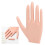 Nail Practice Hand with Tips, Detachable Finger, ABS Model for DIY Salon 1