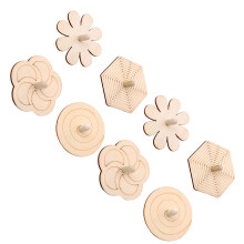8 Stuks Onafgewerkte Toppers Diy Kinderen Schilderen Speelgoed