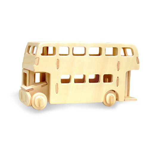 De De Madera Montaje Bloques 3D Juguete Educativo 1