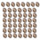 50PCS Upholstery Pushpin Nails Tacks Stud Round Head Hardware 21x25mm 3